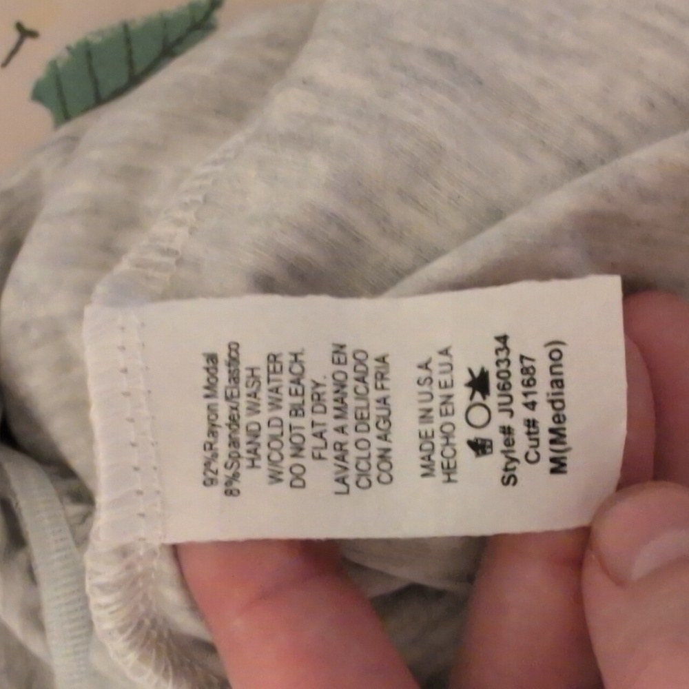 NWT Final Touch Light Gray Romper - Picture 5 of 5